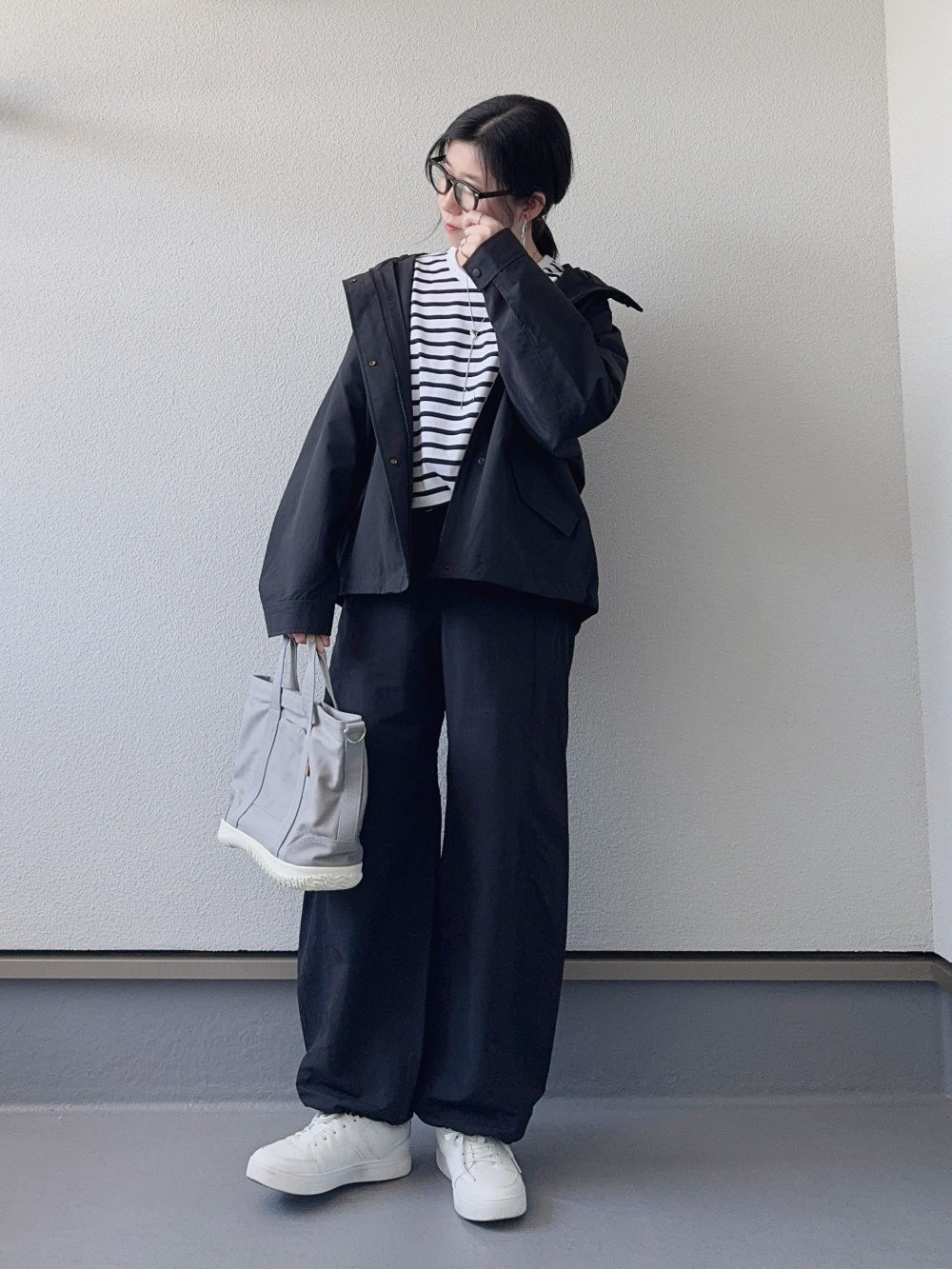 ストレッチジャケット/XSサイズ、エアリズムUVカットクルーネックT長袖