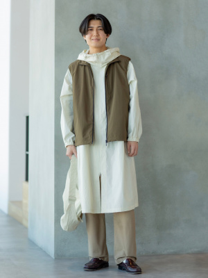 ユニクロ公式 | コットンフーデットコート