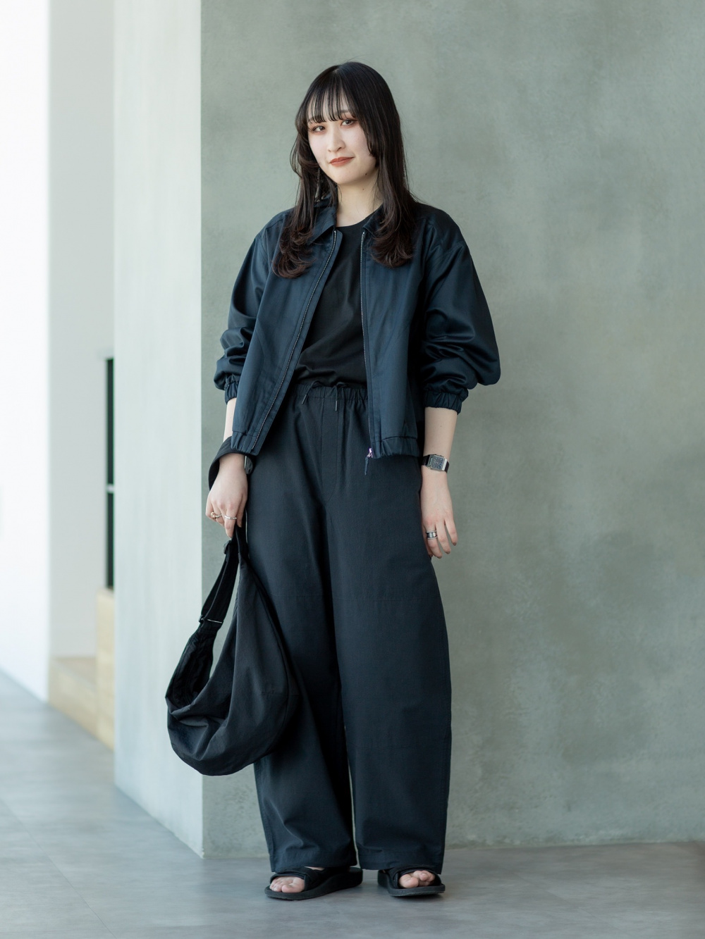 OTONA SHORT JACKET SET UP DRESS ブルー M（Sophia two-piece linen  