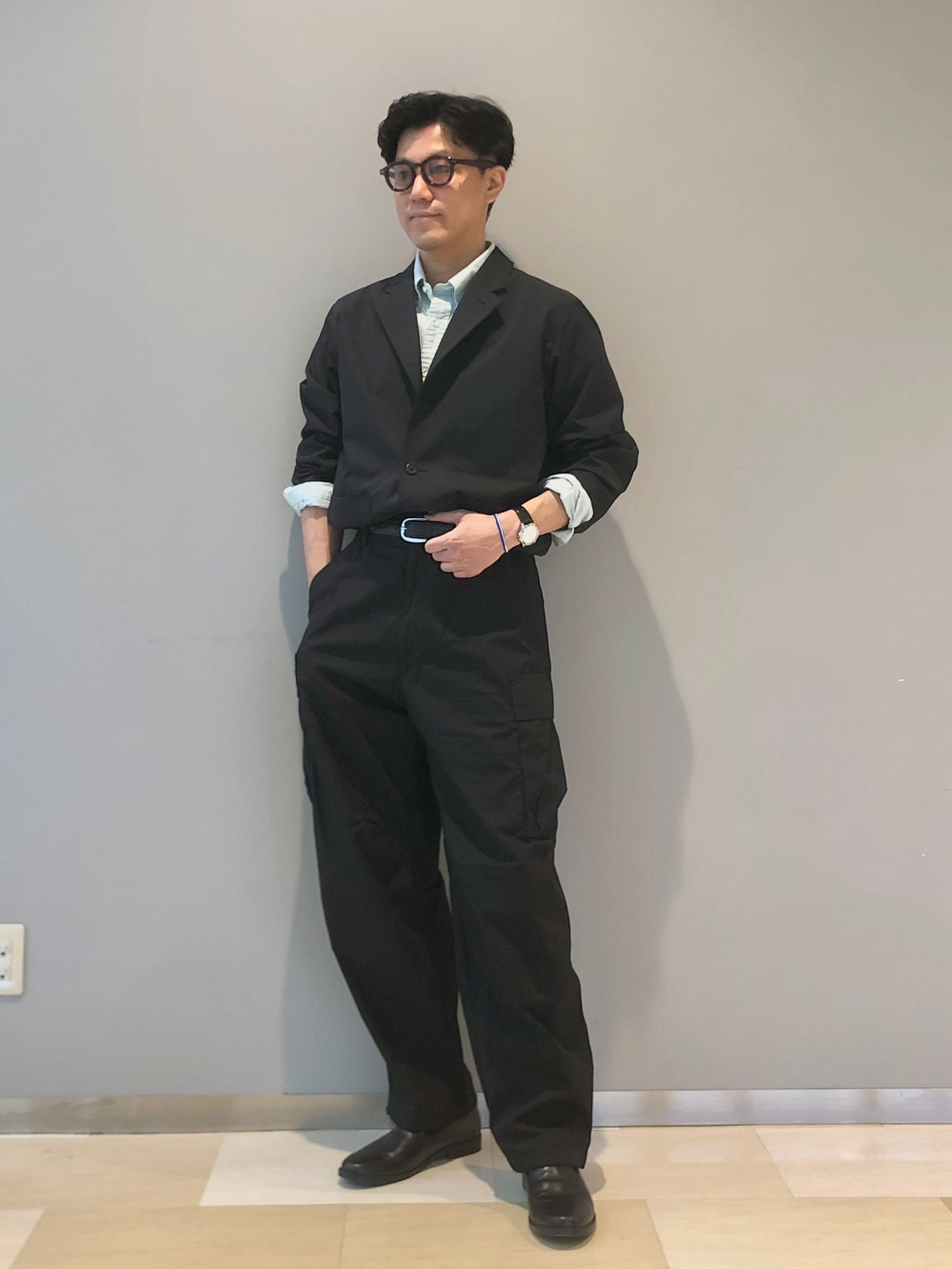 ワークジャケット、イージーワークパンツ」の着用コーディネート