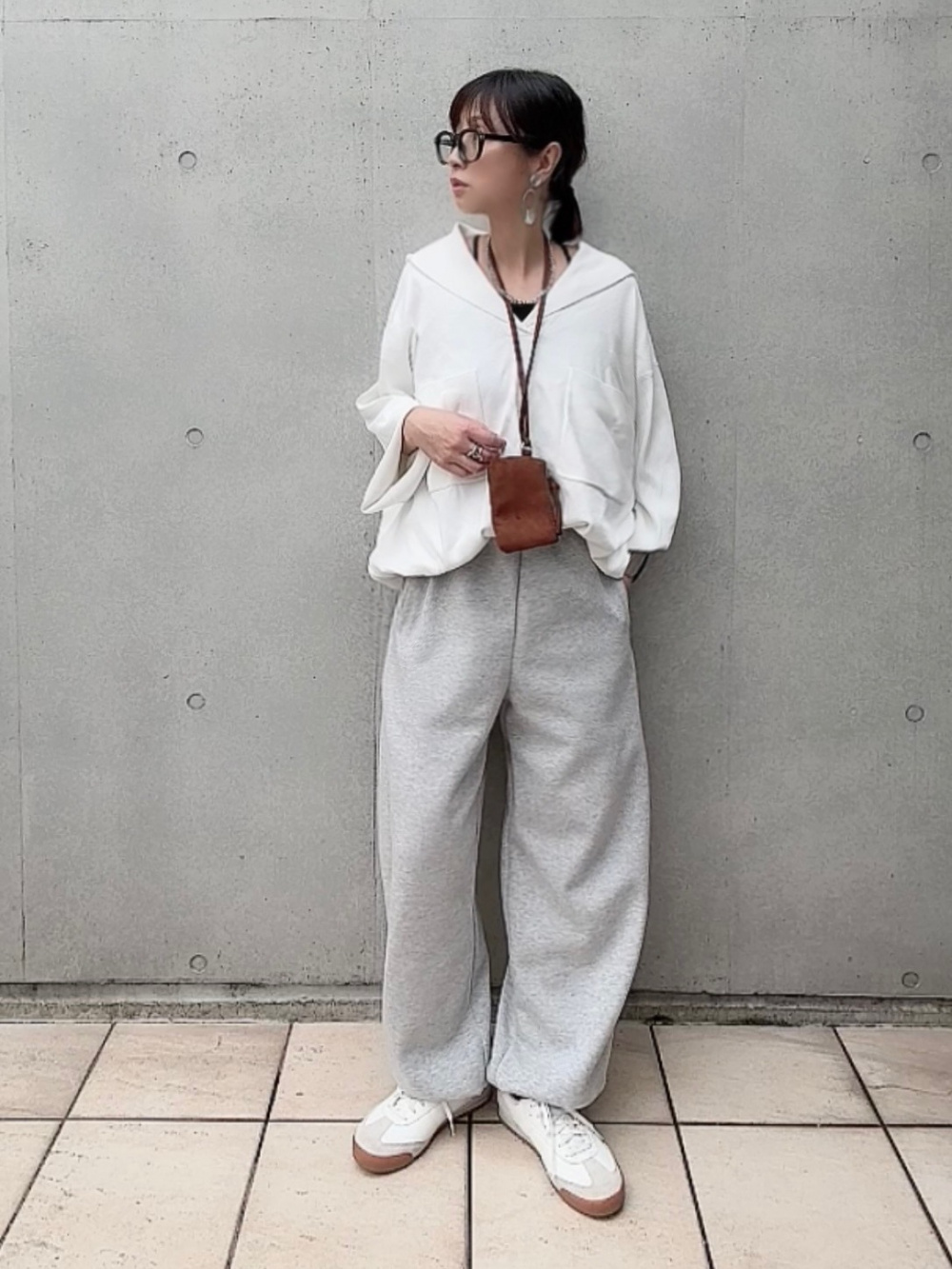 リラックスフーデッドセーター　白 ホワイト　S　ユニクロC UNIQLO：C リラックスフーデッドセーター 白 ホワイト S ユニクロC UNIQLO C