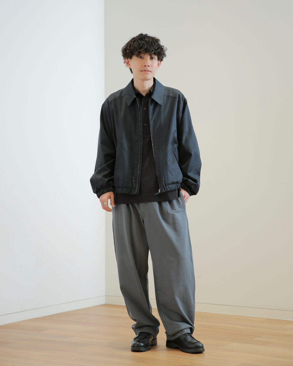 UNIQLO U ジップアップショートブルゾン ユニクロ公式 | ジップアップショートブルゾン