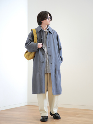 ユニクロ公式 | オーバーサイズステンカラーコート