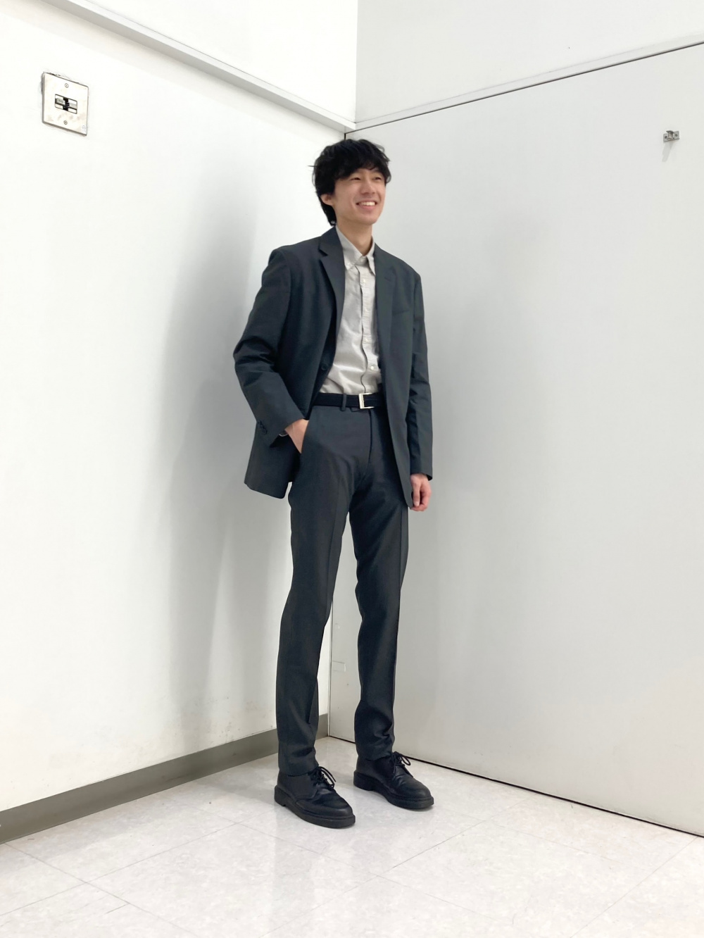 感動ジャケット、オックスフォードシャツ」の着用コーディネート