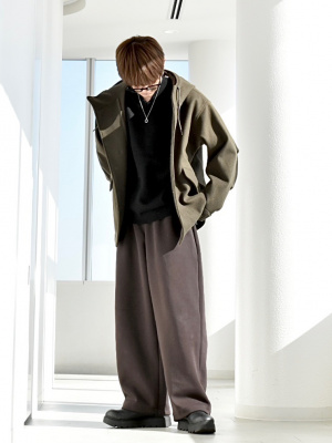 UNIQLO C リラックスVネックセーター XL GRAY　グレーユニクロ UNIQLO - UNIQLO C ユニクロシー UNIQLOC リラックスVネック