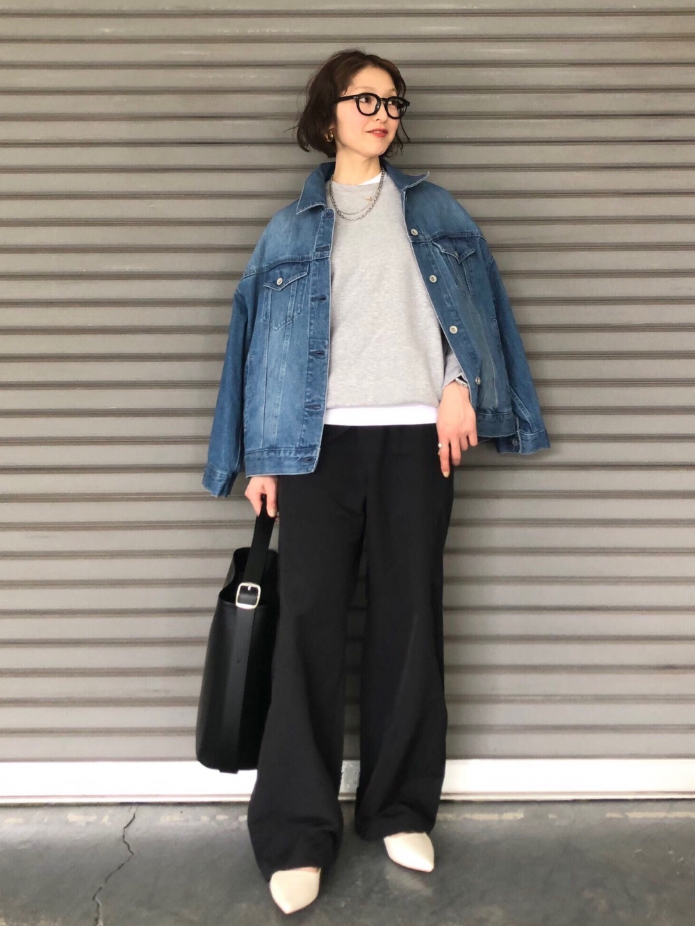 感動ダブルジャケットリラックスフィット、アクティブブラトップ