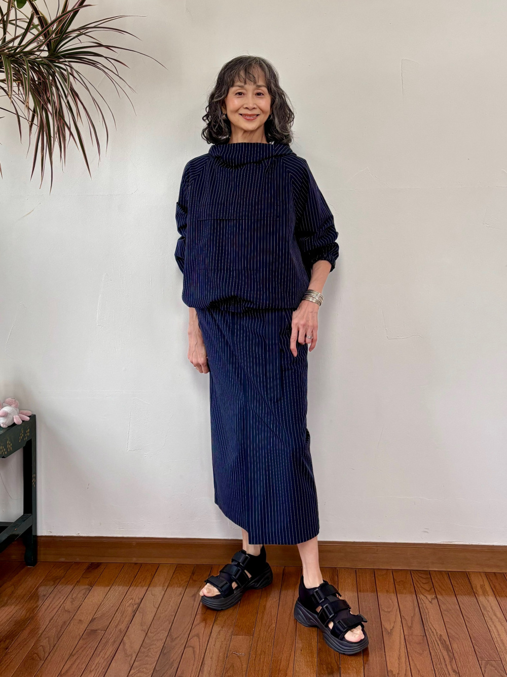 【新品タグ付き】ユニクロ　リラックスフーデッドセーター　ネイビー　XXL ユニクロ公式 | リラックスフーデッドセーター