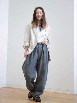 ユニクロ公式 | コットンブレンドジャケット