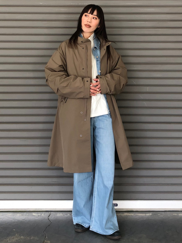 の*ん様 UNIQLO　ウィンドプルーフ2WAYコート　M ブラウン の*ん様 UNIQLO ウィンドプルーフ2WAYコート M ブラウン - メルカリ