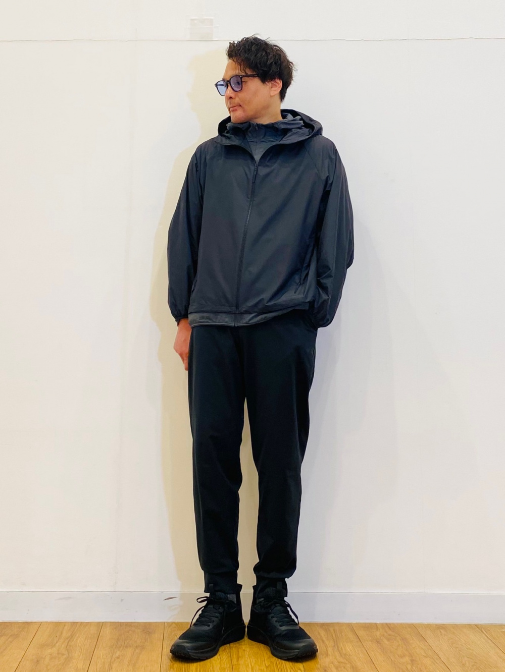 クルーネックTシャツ、感動シャツジャケット/ウールライク」の