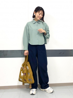 今 話題 の 人気 商品 ユニクロ公式 | クロップドシャツ/長袖 トップス