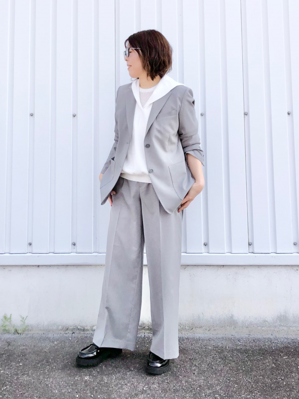 新品 UNIQLO C ユニクロ リラックスフーデッドセーター オフ