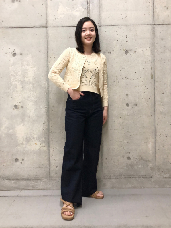 タグ付き新品ユニクロクロシェカーディガン ブラック UNIQLO - 【新品】ユニクロ クロシェ カーディガン 長袖 Mの通販