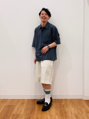 ユニクロ公式 | ワイドフィットハーフパンツ