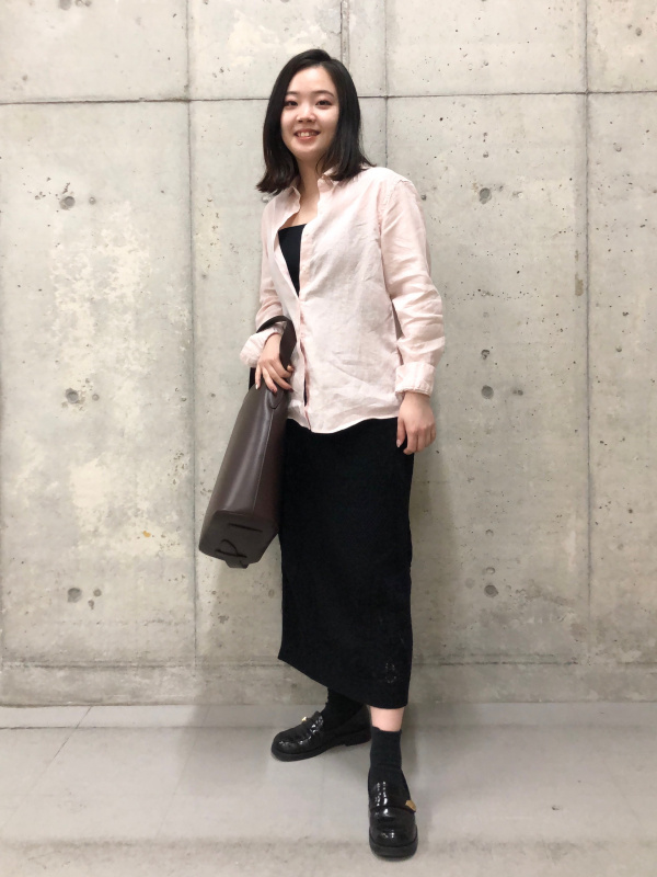 UNIQLO クロシェロングスカート　Ｍ　ブラック　コトニエ ユニクロ公式 | クロシェロングスカート
