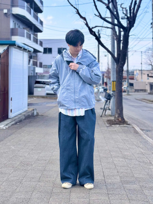 ウインドプルーフフーデッドブルゾン UNIQLO】【ウィンドプルーフ】【フーデッドコート】【スタンド