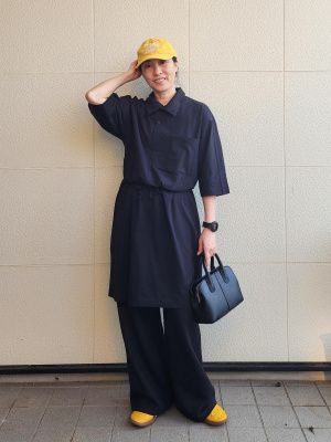 ユニクロ公式 | ジャージーワンピース/5分袖