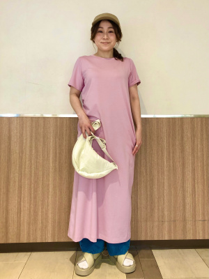 ユニクロ公式 | エアリズムコットンブラワンピース/半袖