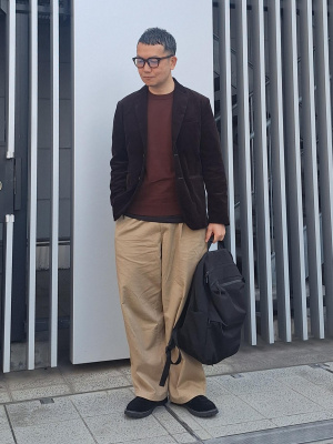 ユニクロ公式 | タックワイドパンツ