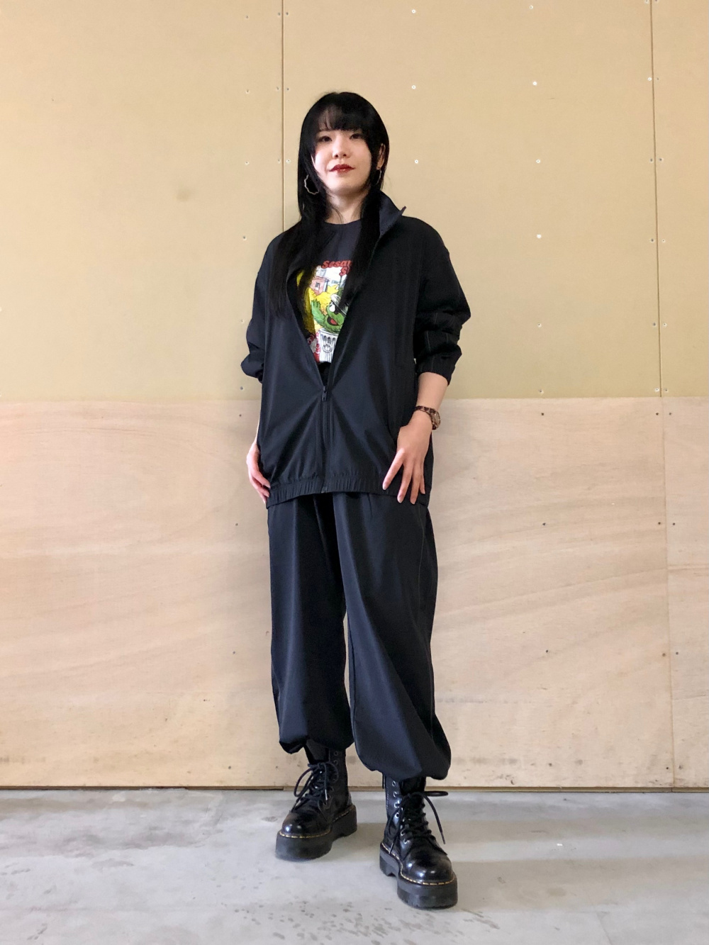 ウルトラストレッチアクティブトラックジャケット、セサミストリート