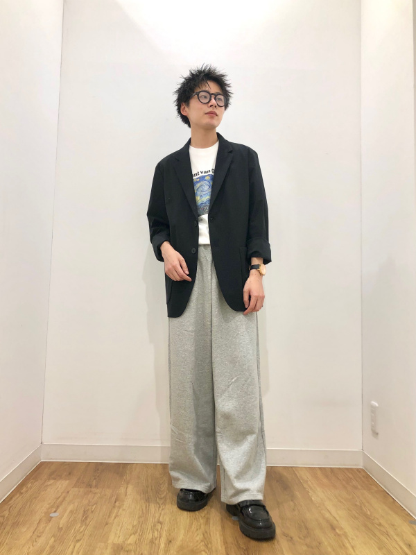 スウェットワイドパンツ、ウルトラストレッチジャケットの
