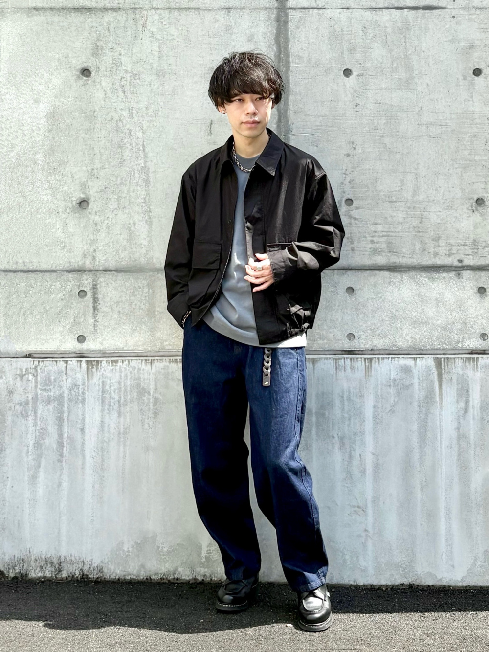 メトロンさん専用】UNIQLOCコットンショートブルゾン＆ワイド