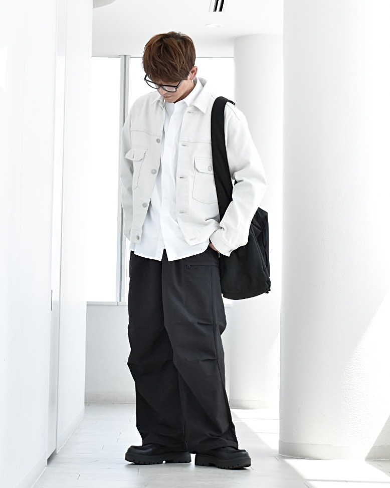 UNIQLO Cオーバーサイズジャケット＆タックワイドパンツ セット UNIQLO