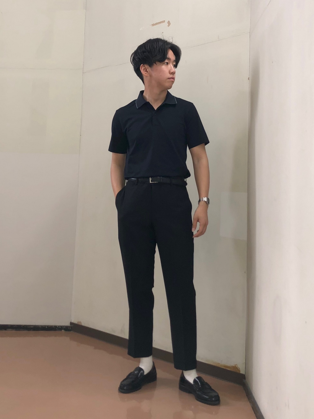 未使用【UNIQLO】ウィンドプルーフ2WAYコート 黒 L ユニクロ ユニクロ公式 | ウィンドプルーフ2WAYコート