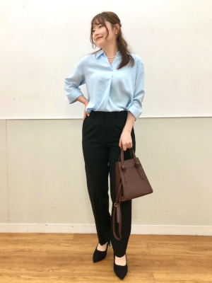 ユニクロ公式 | レーヨンスキッパーブラウス/7分袖