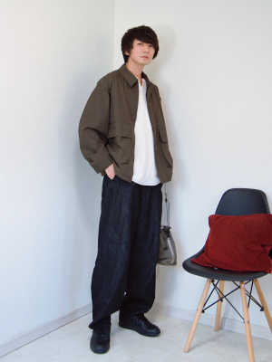 ユニクロ公式 | コットンショートブルゾン