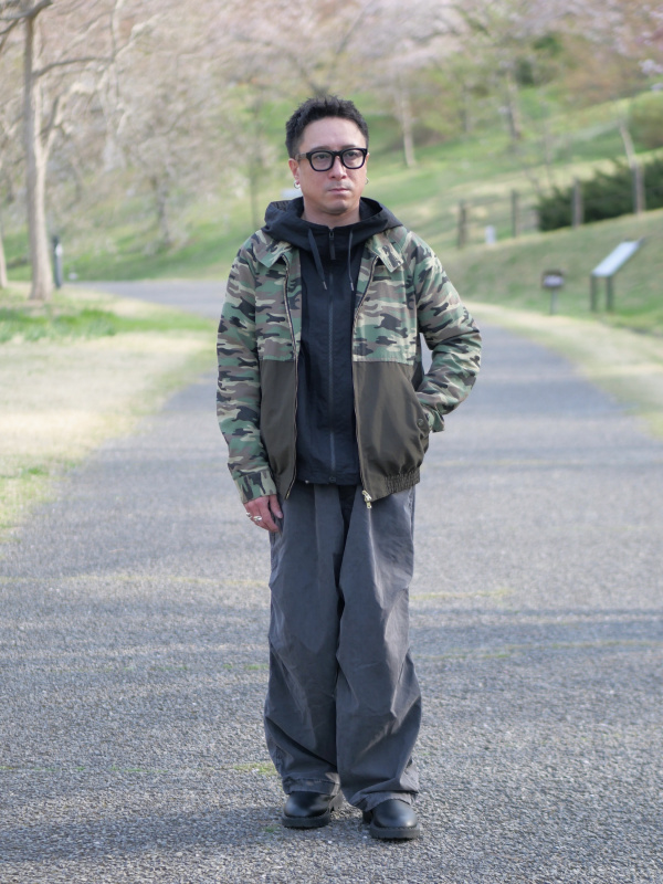ワイドパラシュートパンツ/デニム、ワイドフィットカーゴハーフパンツ