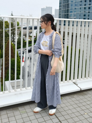 ユニクロ公式 | タックワイドパンツ（ツータック・丈標準69～71cm）