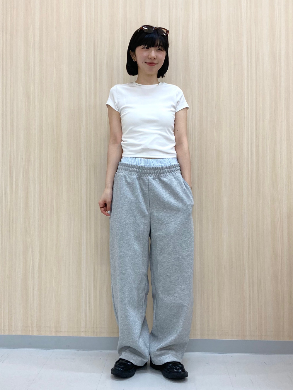 スウェットワイドパンツ」の着用コーディネート| ユニクロ公式