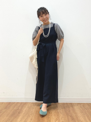 リネンMIX ストレッチドライオックス ジャンプスーツ【UNISEX】 ユニクロ公式 | リネンブレンドジャンプスーツ