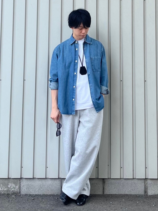 スウェットワイドパンツ/丈長め、スウェットオーバーサイズプル