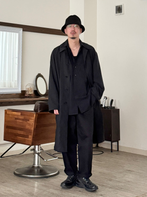 ユニクロ公式 | オーバーサイズステンカラーコート