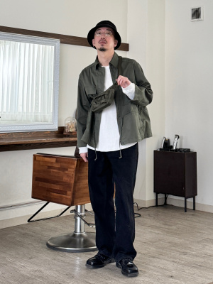 GIUNON ドローストリング中綿ジャケット GIUNON（ジウノン）の「drawstring puffer jacket / ドロー