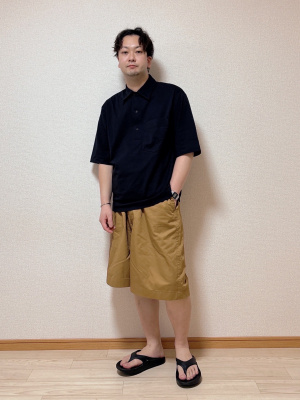 ユニクロ公式 | ワイドフィットハーフパンツ