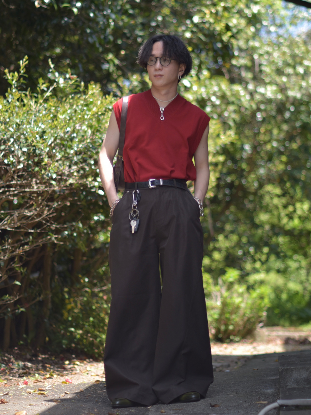 UNIQLO C コットンショートブルゾン L ユニクロC ブラック