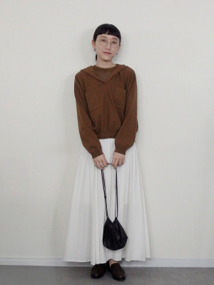 新品タグ付き】ユニクロリラックスフーデッドセーターホワイトXXL