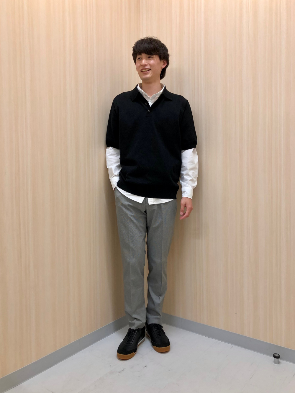 テーラードジャケット セットアップ可能、感動パンツ/チドリ」の