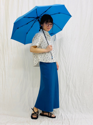 ✮美品✮René ライトブルー ノースリーブ ワンピース サイズ34 imgrc0106048251.jpg