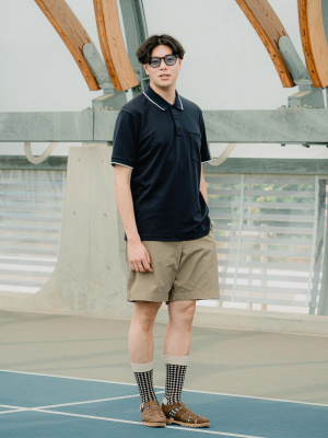 ショートパンツ Chino shorts MP1806_1UPX_F0008_S_OOO オニワッフルショートパンツ｜メンズファッション通販 MEN'S