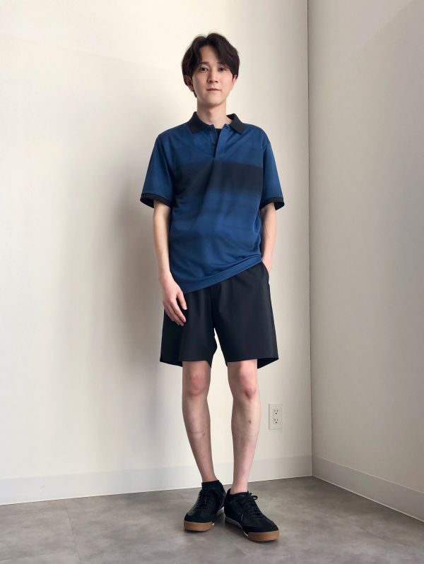 ドライEXポロシャツ/錦織圭選手着用モデル（メンズ）の着用