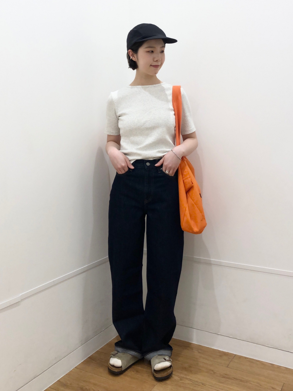 【 JEANS】★レッグジャージークルーネックTシャツ★ クルーネック Tオーガニックツインジャージ – POSTALCO