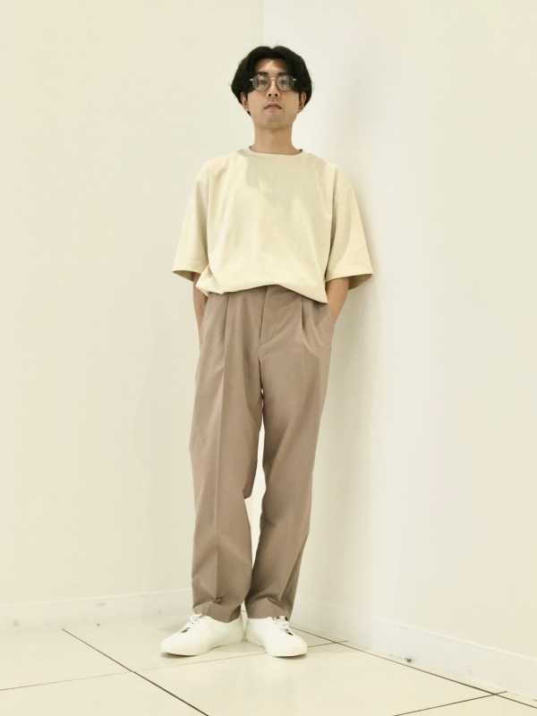 サイズ3 / ストライプサイドラインストレートパンツ、ポロシャツ サイズ3 / ストライプサイドラインストレートパンツ、ポロシャツ