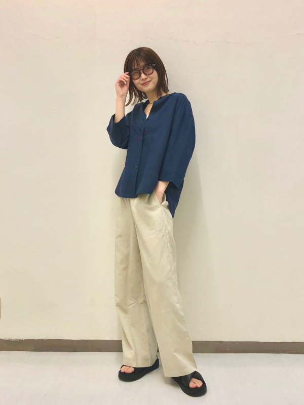 感動ダブルジャケットリラックスフィット、感動タックワイドパンツの