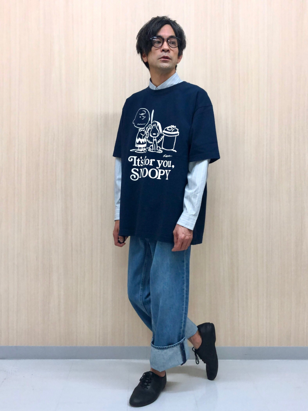 ユニクロ デニムジャケット L ワイドストレートジーンズW76 白 セットアップ UNIQLO］新色白デニムジャケットで秋冬コーデを楽しもう