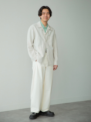 ユニクロ公式 | コットンリネンシャツジャケット