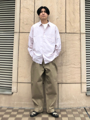 UNIQLO ユニクロ　ワイドフィットチノ　39ダークブラウン メンズ76 新品 ユニクロU ワイドフィットチノ 39ダークブラウン - メルカリ
